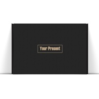 Caja de Regalo de Cartón Corrugado Rectangular de Lujo con Logotipo Personalizado para Envíos Aéreos