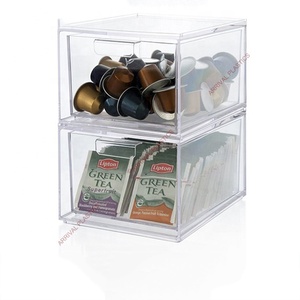 Boîte de rangement pour capsules de café en acrylique de haute qualité, capacité de 40 capsules, en PMMA transparent - Product Image 5
