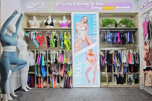 Özel üçgen nokta baskı artı boyutu Bikini mayo kadınlar Halter Push up Bikini seti mayo kadın mayosu - Product Image 6