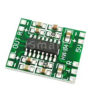 PAM8403-Mini placa amplificadora Digital, 2x3W, Clase D, Digital, 2,5 V a 5V, tarjeta amplificadora de potencia, eficiente