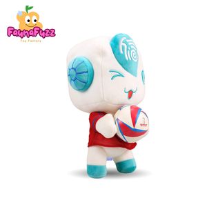 Juguetes de Peluche Bordados Súper Suaves al por Mayor, Personalizados con Algodón PP, Animal Crossing <span class=keywords><strong>Daisy</strong></span>, para Fiestas Infantiles - Product Image 1
