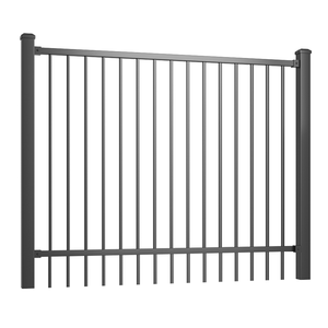 2025 nuovo Design prezzi all'ingrosso pannello di recinzione in ferro battuto in acciaio alluminio metallo steccato recinzione ornamentale - Product Image 4