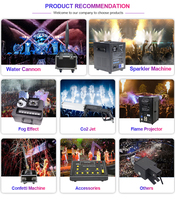Machine à Fontaine d'Étincelles Froides DMX Certifiée CE 600W, Télécommandée, AC110-220V, Portée 50-100m, Effets Scéniques, Feux d'Artifice pour Mariages