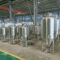Réservoir de fermenteur conique en acier inoxydable 100L pour le brassage à domicile