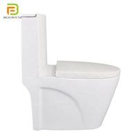 Inodoro de Cerámica de Una Pieza con Doble Descarga para Hotel, Montado en el Suelo, de Venta Caliente, para Baño