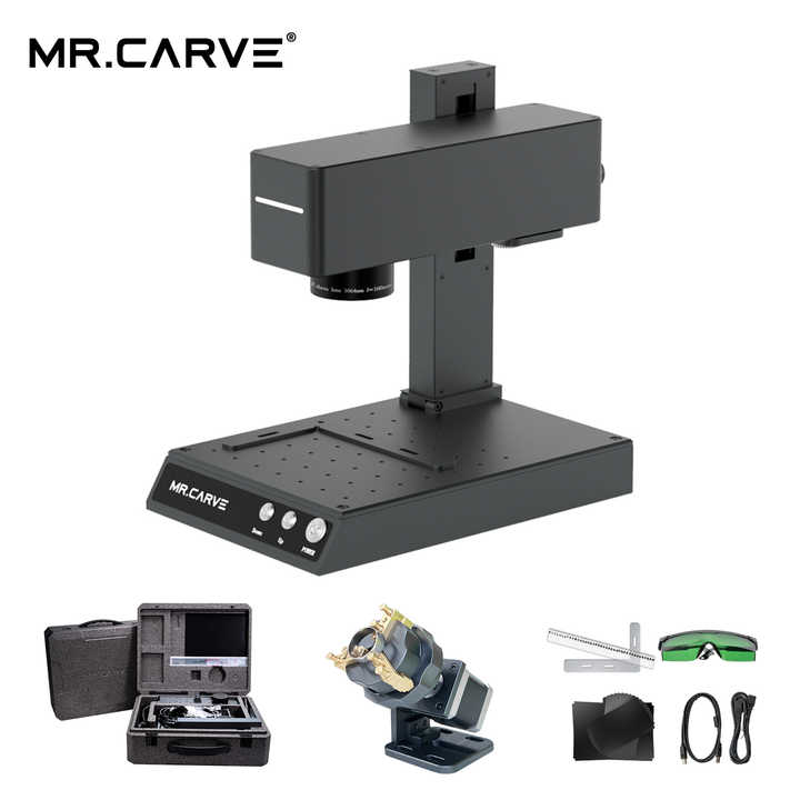 DAJA Mr CarveM4レーザー彫刻機レーザー切断機金属木材用光ファイバー 