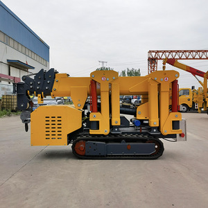 3 tấn 5 tấn 10 tấn Spider <span class=keywords><strong>Crane</strong></span> 360 độ xoay Telescopic Spider <span class=keywords><strong>Crane</strong></span> Boom Lift gấp theo dõi Spider <span class=keywords><strong>Crane</strong></span> - Product Image 6