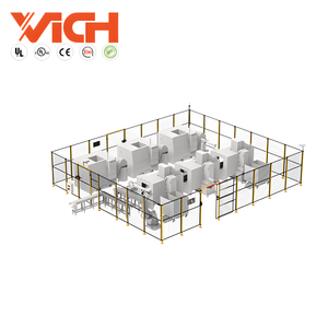 Büyük endüstriyel depo için çift salıncak güvenlik çiti kapı bariyer sistemleri için yüksek riskli alanlar endüstriyel kafes kapıları - Product Image 4