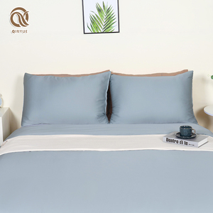 100% tre sateen 4-mảnh hiện đại dệt được trang bị giường thiết lập bao gồm đôi đôi Vua & len nhà máy bìa cho nhà hoặc đám cưới - Product Image 4