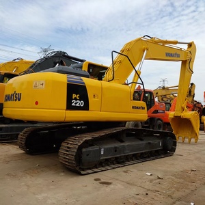 Vente flash, prix bas, excavatrice d'occasion Komatsu PC220 220-8 de 22 tonnes, machine minière d'occasion - Product Image 1