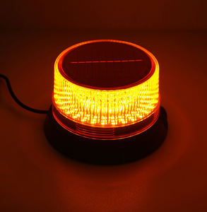 Luz LED Solar Estroboscópica de 12-24V, con Ventosa para Techo, Magnética, de Advertencia de Emergencia, Intermitente, de Seguridad, Impermeable - Product Image 2