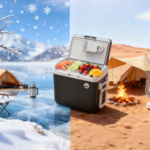 Geladeira Portátil para Carro 40L, Cooler Elétrico, Caixa Térmica 12V 220V AC DC, <span class=keywords><strong>Mini</strong></span> Refrigerador para Camping, Caminhão, Barco - Product Image 5