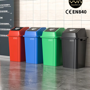 YYN <strong>30</strong> <strong>Litre</strong> Square Household Trash Can Garbage <strong>Bin</strong> Low Price Swing Flip Dust <strong>Bins</strong> Plastic Hanging Cover Trash <strong>Bins</strong> - Product Image 1
