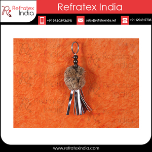 Handmade Jute Keyrings for Decoration - Product Image 3