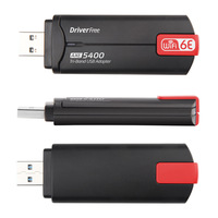 Adaptador USB 3.0 WiFi 6E, Dongle Wifi AX5400, Sin Controladores, Triple Banda, Conexión Simultánea, Plug&Play, RTL8832CU, Adaptador de Red Inalámbrica