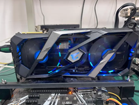 Carte graphique d'occasion RTX 2080Ti 22G 22GB GDDR6 modifiée 352 bits PCIe 3.0 pour l'inference IA SD LLM 2080ti