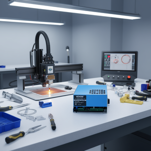 Alimentation électrique Vevor pour machine de gravure et de découpe au laser CO2 40W, refroidissement par air, onde continue, autonome - Product Image 2