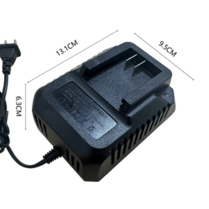 Chargeur de batterie Li-Ion 18V-21V 2A Sortie CC pour outils électriques Adaptateur mural en matériau ABS avec plusieurs prises - Product Image 6