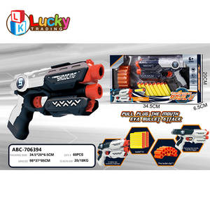 Lucky Toys mainan pistol peluru lembut anak-anak, pistol Gel tembak untuk anak-anak - Product Image 5