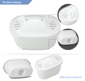 Paquete de 6 jarras de filtro de agua de fuente de alimentación Manual portátil Reemplazo de capacidad de 3.5L para <span class=keywords><strong>Amazon</strong></span> Zero para uso doméstico - Product Image 5