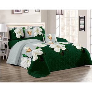 Edredón <span class=keywords><strong>de</strong></span> <span class=keywords><strong>Verano</strong></span> con Estampado <span class=keywords><strong>de</strong></span> Plantas, Nuevo Diseño, Tela <span class=keywords><strong>de</strong></span> Poliéster, Relleno <span class=keywords><strong>de</strong></span> Algodón, para Hotel - Product Image 4