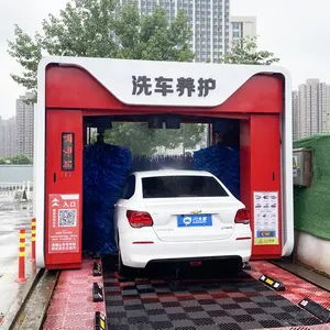 Shinewash china lavaggio attrezzature per auto 5 spazzole rollover attrezzatura per autolavaggio completamente automatica per attività di autolavaggio