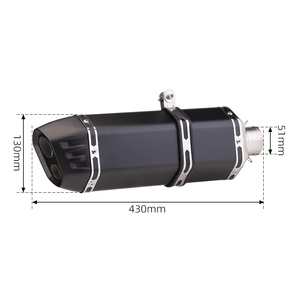 Sistema de Escape de Motocicleta de 51 mm Silenciador Modificado S7 para Pcx160 <span class=keywords><strong>Cb500f</strong></span> Xsr700 R25 R15v3 - Product Image 5