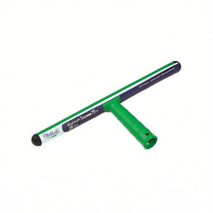 Aluminum <b>Squeegee</b> 25 Cm With Green Handle For Window Cleaning - Product Image 2