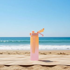 2026 Wholesale Leakproof Sports Bpa Free 1L Waterbottle Plastic <b>Motivational</b> <b>Water</b> <b>Bottle</b> With Straw and Time Marker - Product Image 3