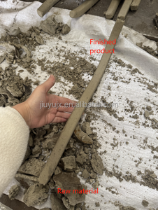 JIUYU kapur ekstruder bilyar habis pakai lumpur outlet tanah liat bahan baku kental ekstruder - Product Image 3