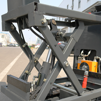 Mini-dumper électrique sur chenilles auto-chargeur ANTS avec élévateur hydraulique