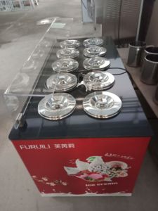 MEHEN MCB4 China Supplier High Performance Barrel Italian Ice Cream Freezer showcase - Product Image 3