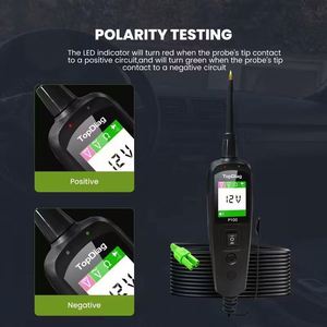 Factory Wholesale TopDiag P100 Universal Automotive <b>Battery</b> <b>Tester</b> OBD2 12-24V Circuit <b>Tester</b> Electrical System Diagnostic Tool - Product Image 6