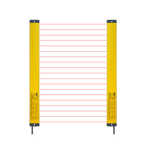 15mm siêu mỏng phần an toàn ánh sáng Rèm NPN/PnP cảm biến ánh sáng hồng ngoại cho thiết bị kiểm tra quang học AOI Hợp kim nhôm - Product Image 3