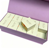 Boîte cadeau rigide magnétique de luxe sur mesure avec doublure en éponge, petite série, logo personnalisé disponible avec boîte à tiroir