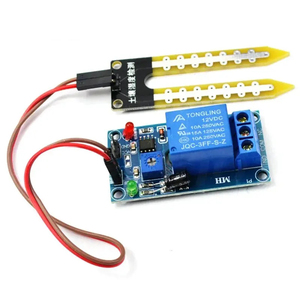 <strong>Capacitive</strong> Soil <strong>Moisture</strong> <strong>Sensor</strong> Module / Soil Humidity Digital Display Relay Control Module Automatic Watering - Product Image 1