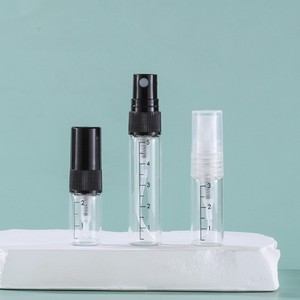 ขวดน้ำหอมทำจากแก้วทรงกลมขนาด2มล. 3มล. 5มล. 10มล. ขวดน้ำหอมขวดใส - Product Image 5