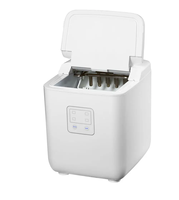 Machine à glaçons électrique Konwin pour la maison, forme de glaçons en plastique, capacité de 12 kg/24 h, distributeur d'eau, haute qualité