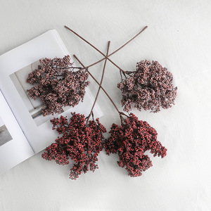 Décoration minimaliste moderne simple branche rose PETIT <span class=keywords><strong>HOUX</strong></span> FRUIT Fleurs artificielles pour la décoration <span class=keywords><strong>de</strong></span> la maison - Product Image 4