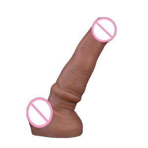 Produk Dewasa Silikon Cair Dildo Realistis <span class=keywords><strong>Penis</strong></span> Palsu Mainan Seks Wanita Masturbator Manual - Product Image 5