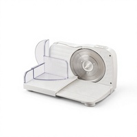 Trancheuse électrique professionnelle 150W pour cuisine - Coupe-viande à épaisseur réglable S898 pour restaurant