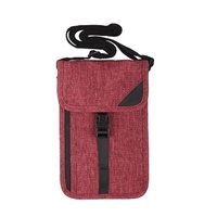 Bolsa de Cuello con Bloqueo RFID de Nuevo Diseño 2025, Cartera Colgante para el Cuello, Bolsa de Viaje Personalizada, Talla Única para Viajes