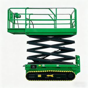 Chariot élévateur sur chenilles en acier 12m 320kg pour terrains en pente, OEM disponible - Product Image 1