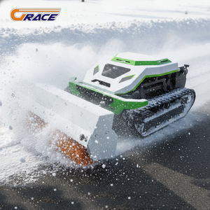 CE EPA Approved All Terrain Grass Cutting Machine Agriculture Rubber Tracks Remote Control <strong>Robot</strong> <strong>Lawn</strong> <strong>Mower</strong> With Snow Sweeper - Product Image 2