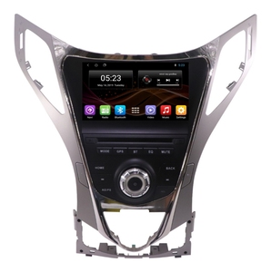 Octa Lõi Android10.0 Màn Hình Dọc Đài Phát Thanh Xe GPS Navigation Player Cho Hyundai Azera 2011-2012 Với BT USB WIFI - Product Image 1