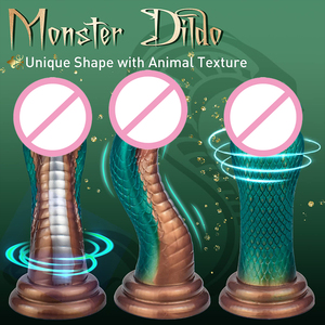 Dildo Anal Impermeable de Silicona Líquida con Forma de <span class=keywords><strong>Cobra</strong></span> para Mujeres, Juguete Sexual para Adultos, <span class=keywords><strong>Masturbador</strong></span> - Product Image 6