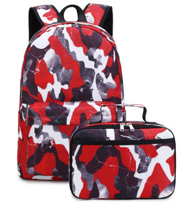 Mochilas más frescas Rojas, bolsa de almuerzo para niños, <span class=keywords><strong>mochila</strong></span> para niños con forma de lata, Bolsa Escolar para jardín de infantes y juego de fiambrera - Product Image 1
