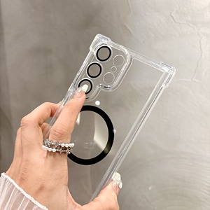 <span class=keywords><strong>Funda</strong></span> Magnética Transparente <span class=keywords><strong>Original</strong></span> de TPU <span class=keywords><strong>para</strong></span> <span class=keywords><strong>Samsung</strong></span> S25 S24 S23 S22 Plus <span class=keywords><strong>S21</strong></span> <span class=keywords><strong>Ultra</strong></span>, Antigolpes, con Carga Inalámbrica, Protectora - Product Image 3