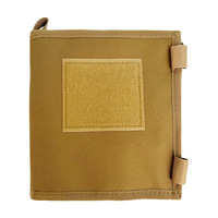 Étui tactique pour carnet et cartes, étanche, pochette Molle pour camping, housse amovible pour insertion de cartes, en polyester, pour sports de plein air