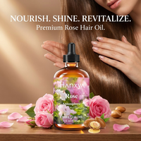 Huile Essentielle de Rose Marque Blanche 120ml Flacon Compte-gouttes OEM ODM Personnalisé